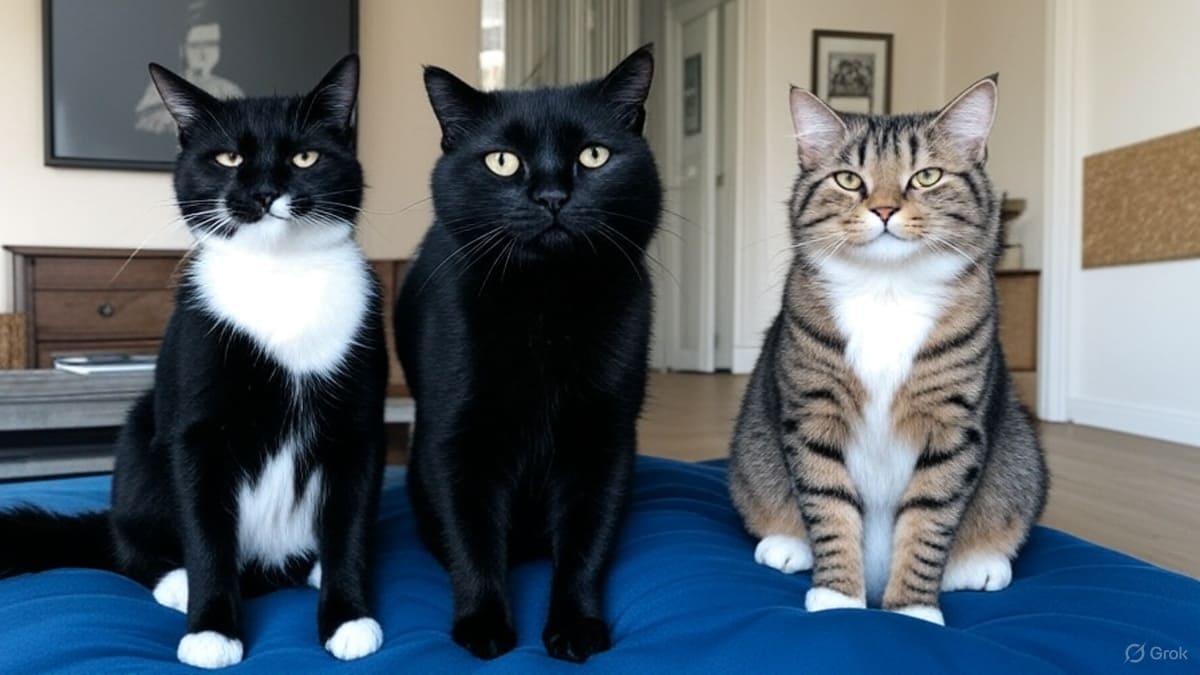 Утренние кошки