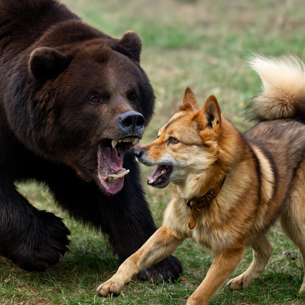 Лесная погоня