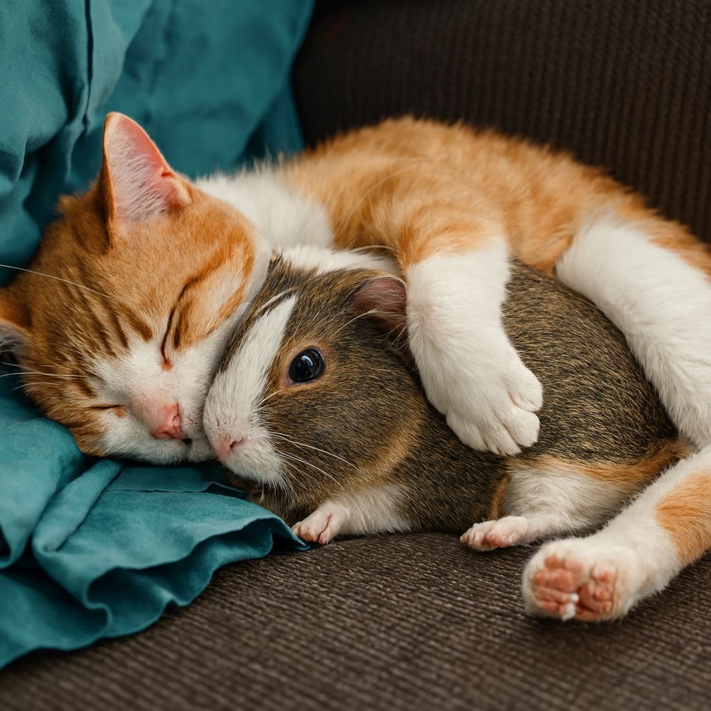 Любовь зла, полюбишь и… морскую свинку