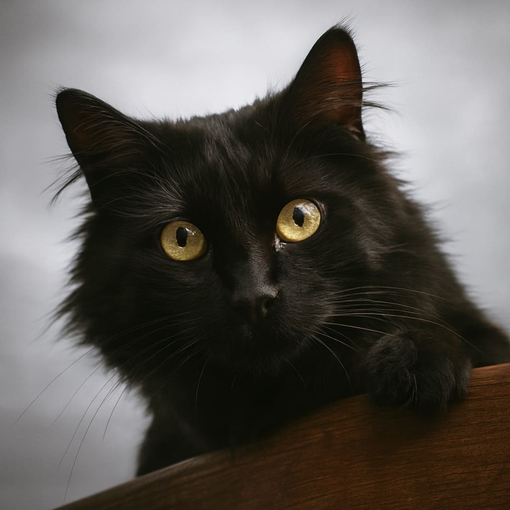 Настоящий кот и “морская мышь”